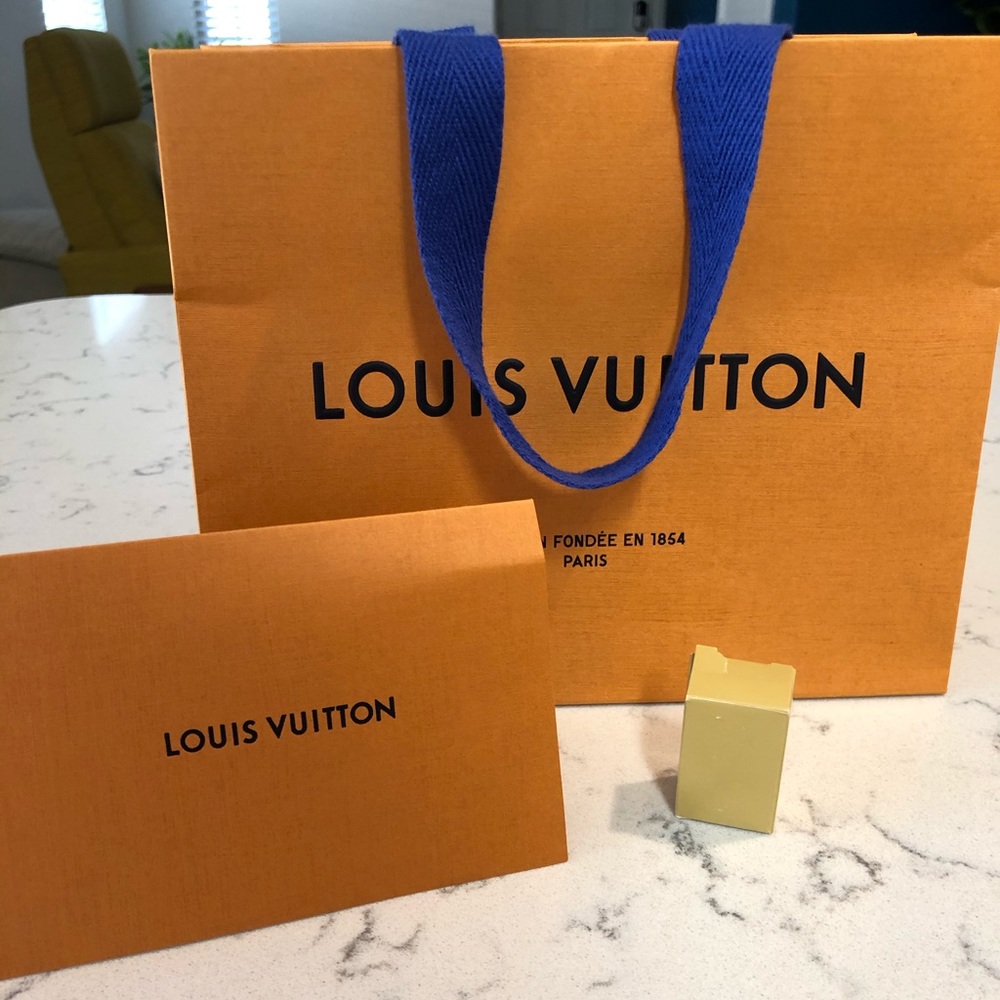 Louis Vuitton Bag & Envelope with Gold Box & Paper